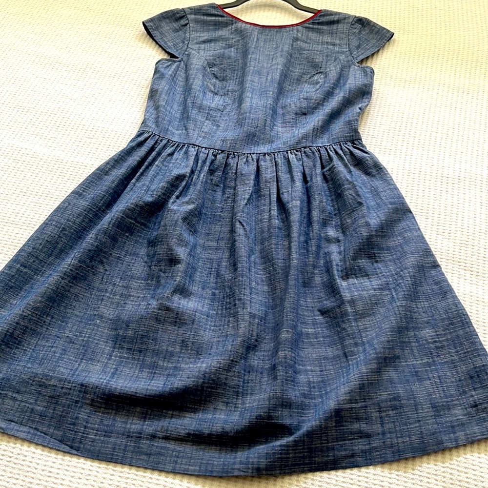 Brooks Brothers Back button up Chambray Dress